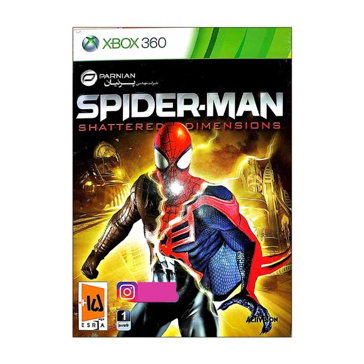 بازی Spider Man Shattered Dimensions مخصوص Xbox360 نشر پرنیان